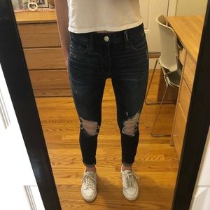 American Eagle Ripped Skinny Jeans